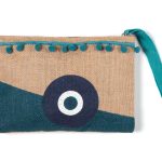 Πορτοφόλι γιούτα (13cm x 20cm) 4 SilkFashion