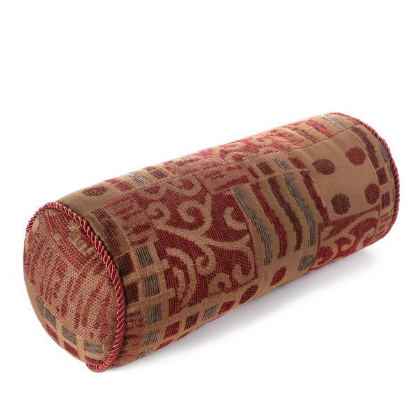 Καραμέλα με γέμιση (40cm x 17cm) 602 πυκνό κόκκινο SilkFashion