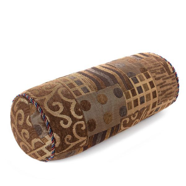 Καραμέλα με γέμιση (40cm x 17cm) 602 πυκνό λαδί SilkFashion