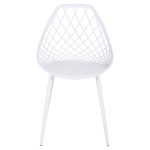 ΚΑΡΕΚΛΑ ΠΟΛΥΠΡΟΠΥΛΕΝΙΟΥ LIO ΛΕΥΚΗ ΜΕ ΛΕΥΚΑ ΜΕΤΑΛΛΙΚΑ ΠΟΔΙΑ HM9524.11 52x53x82Υεκ. - Image 3