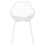 ΚΑΡΕΚΛΑ ΠΟΛΥΠΡΟΠΥΛΕΝΙΟΥ LIO ΛΕΥΚΗ ΜΕ ΛΕΥΚΑ ΜΕΤΑΛΛΙΚΑ ΠΟΔΙΑ HM9524.11 52x53x82Υεκ. - Image 6