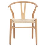 ΚΑΡΕΚΛΑ ΤΡΑΠΕΖΑΡΙΑΣ BRAVE HM8695.11 ΞΥΛΟ ΟΞΙΑΣ ΚΑΙ ΣΧΟΙΝΙ ΣΕ ΦΥΣΙΚΟ 54.5x53x75Υεκ. - Image 3