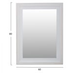 ΚΑΘΡΕΠΤΗΣ KENNA HM7191 ΛΕΥΚΗ ΠΑΤΙΝΑ 60Χ2Χ80 εκ. - Image 2