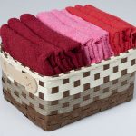 Σετ λαβέτες 9 τεμάχια (30cm x 30cm) κόκκινο SilkFashion