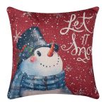 ΣΤΑΜΠΩΤΗ ΧΡΙΣΤΟΥΓΕΝΝΙΑΤΙΚΗ ΜΑΞΙΛΑΡΟΘΗΚΗ (45cm x 45cm) ks2025-1 SilkFashion