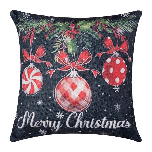 ΣΤΑΜΠΩΤΗ ΧΡΙΣΤΟΥΓΕΝΝΙΑΤΙΚΗ ΜΑΞΙΛΑΡΟΘΗΚΗ (45cm x 45cm) ks2025-17 SilkFashion