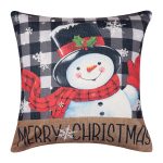 ΣΤΑΜΠΩΤΗ ΧΡΙΣΤΟΥΓΕΝΝΙΑΤΙΚΗ ΜΑΞΙΛΑΡΟΘΗΚΗ (45cm x 45cm) ks2025-3 SilkFashion