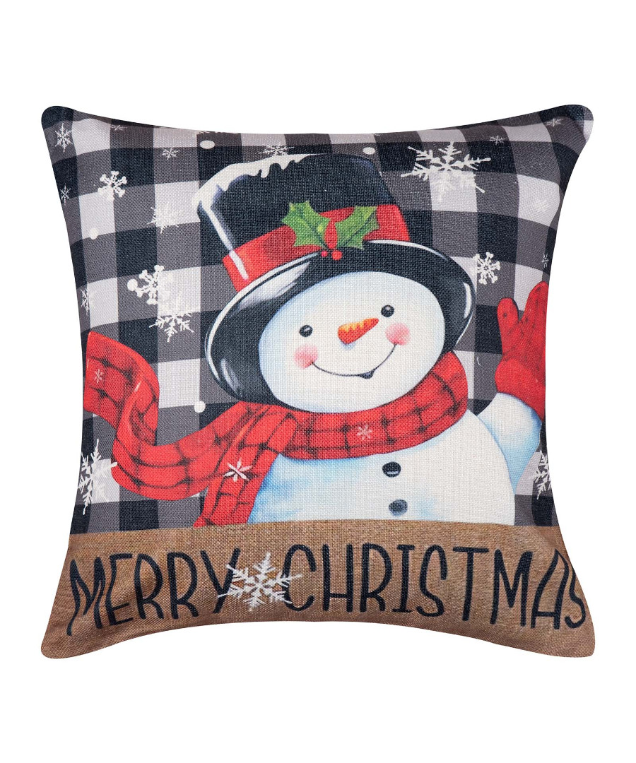 ks2025-3 ΣΤΑΜΠΩΤΗ ΧΡΙΣΤΟΥΓΕΝΝΙΑΤΙΚΗ ΜΑΞΙΛΑΡΟΘΗΚΗ (45cm x 45cm) ks2025-3 SilkFashion - Image 1