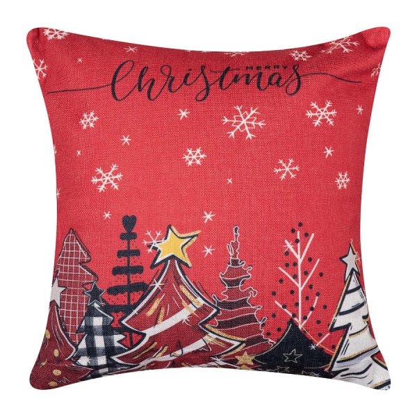 ΣΤΑΜΠΩΤΗ ΧΡΙΣΤΟΥΓΕΝΝΙΑΤΙΚΗ ΜΑΞΙΛΑΡΟΘΗΚΗ (45cm x 45cm) ks2025-9 SilkFashion