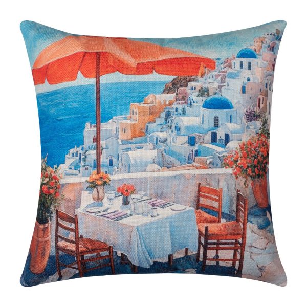 ΣΤΑΜΠΩΤΗ ΜΑΞΙΛΑΡΟΘΗΚΗ (45cm x 45cm) ks527 SilkFashion