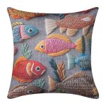 ΣΤΑΜΠΩΤΗ ΜΑΞΙΛΑΡΟΘΗΚΗ (45cm x 45cm) ks539 SilkFashion