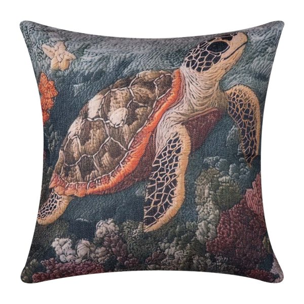 ΣΤΑΜΠΩΤΗ ΜΑΞΙΛΑΡΟΘΗΚΗ (45cm x 45cm) ks549 SilkFashion