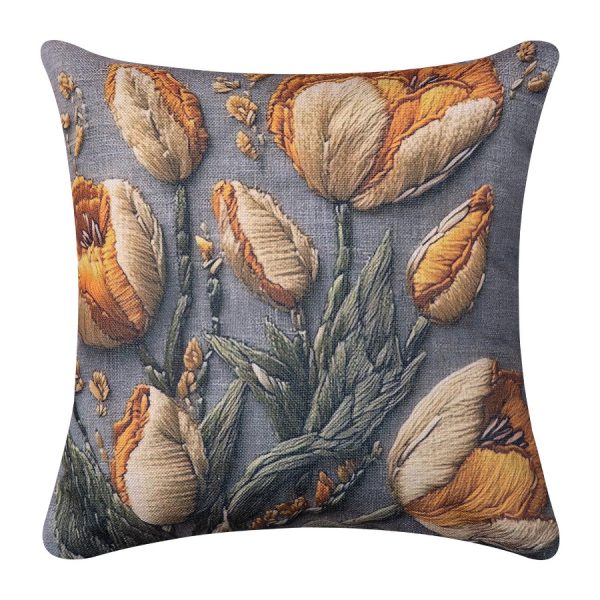 ΣΤΑΜΠΩΤΗ ΜΑΞΙΛΑΡΟΘΗΚΗ (45cm x 45cm) ks555 SilkFashion