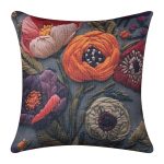 ΣΤΑΜΠΩΤΗ ΜΑΞΙΛΑΡΟΘΗΚΗ (45cm x 45cm) ks559 SilkFashion