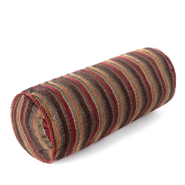 Καραμέλα με γέμιση (40cm x 17cm) 602 κύμα καφέ SilkFashion