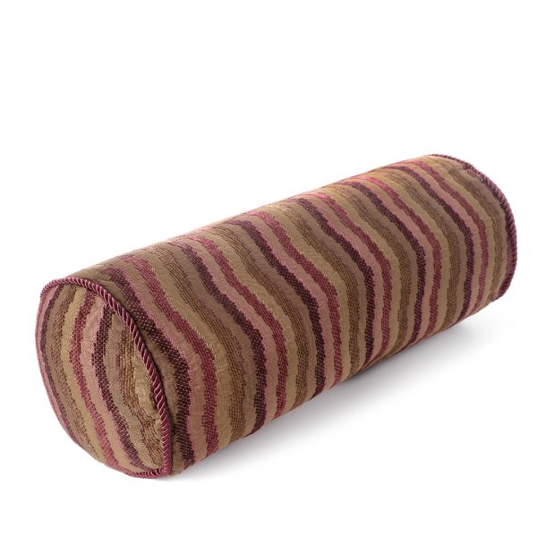 Καραμέλα με γέμιση (40cm x 17cm) 602 κύμα μελιτζανί SilkFashion