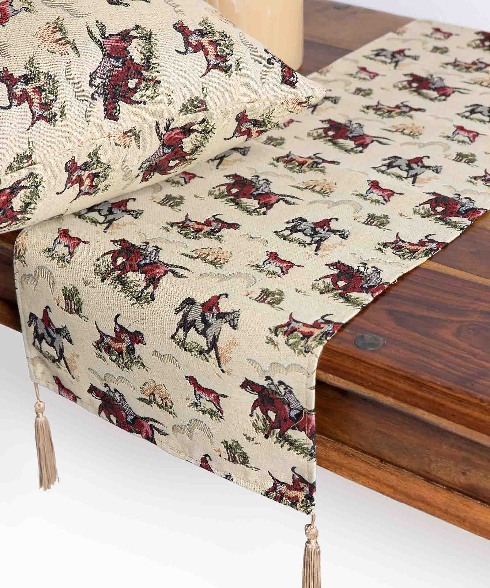 kynhgimaxilari ΜΑΞΙΛΑΡΟΘΗΚΗ (45cm x 45cm) κυνήγι SilkFashion - Image 1