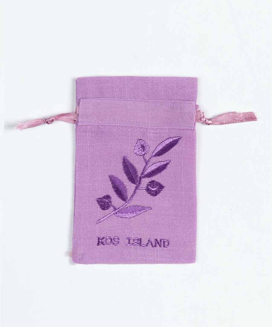 lilakos Σαπουνοθήκη (10τμχ) ΚΩΣ (9cm x 14cm) λιλά SilkFashion - Image 1