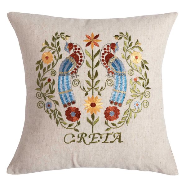 ΜΑΞΙΛΑΡΟΘΗΚΗ (45cm x 45cm) λινά παραδοσιακά2 SilkFashion