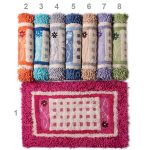 ΠΑΤΑΚΙΑ λουλούδι (60cm x 100cm) λαχανί SilkFashion