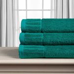 Βαμβακερή πετσέτα ΜΕΛΩΔΙΑ 600gsm (40cm x 60cm) green SilkFashion