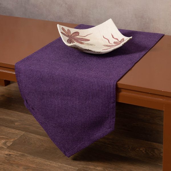 Τραβέρσα 9925 (45cm x 170cm) μώβ SilkFashion