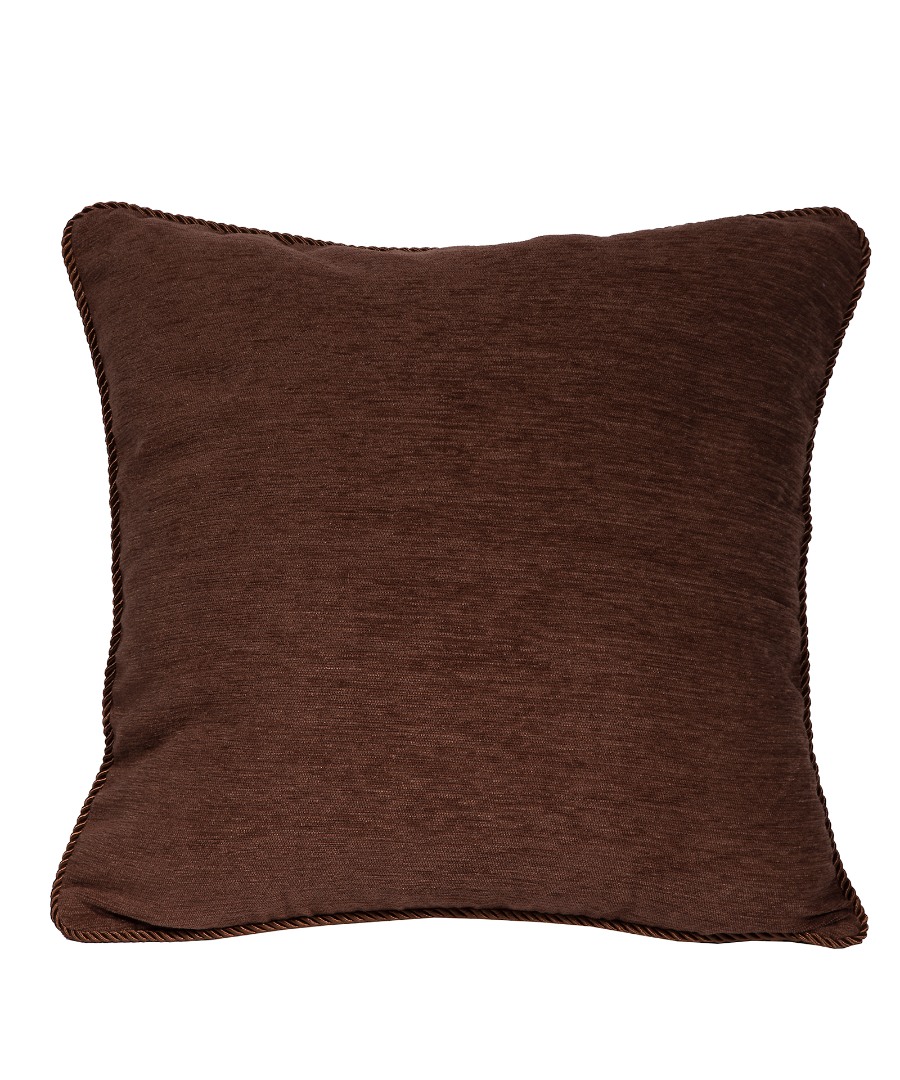 mpezskouro281 ΜΑΞΙΛΑΡΟΘΗΚΗ (45cm x 45cm) 281 μπεζ σκούρο SilkFashion - Image 1