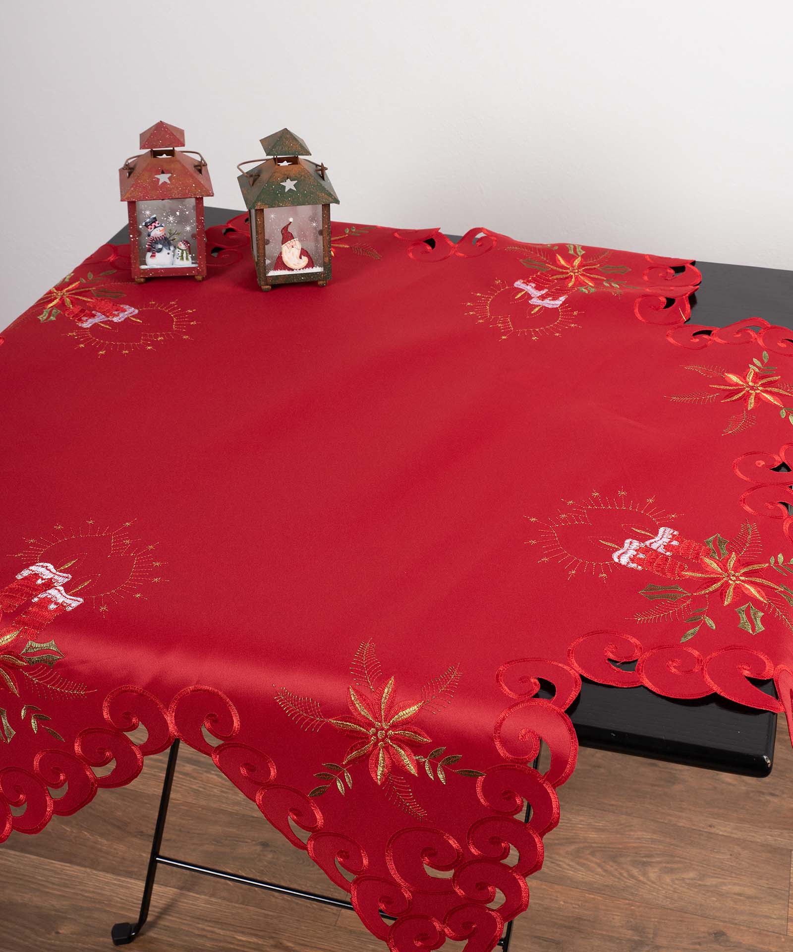 n05-2 χριστουγεννιάτικο τραπεζοκαρέ (140cm x 140cm) n05 SilkFashion - Image 1