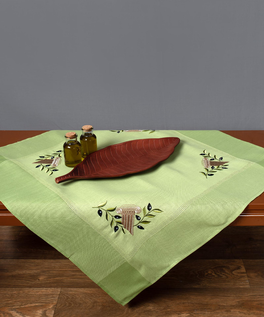 n3prasino-7 Σετ 3 τεμαχίών N3 (40cm x 110cm 2x40cm x 40cm) πράσινο SilkFashion - Image 1