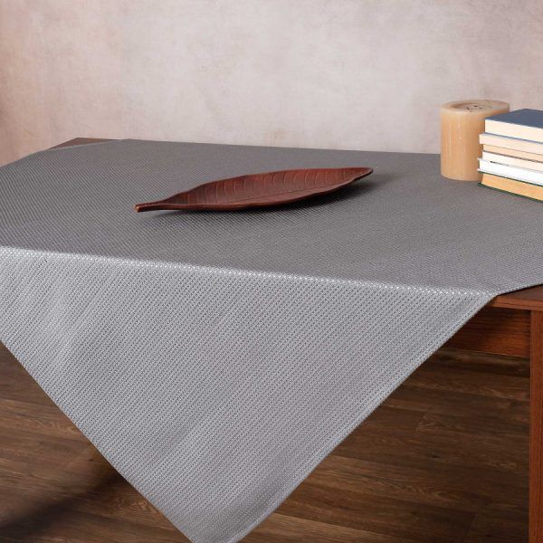 Τραπεζομάντηλο NELLY (150cm x 210cm) γκρί SilkFashion