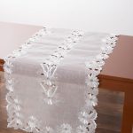 Τραπεζοκαρέ (130cm x 130cm) NG-31 Ivory SilkFashion