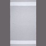 Pestemal nkp12 (90cm x 180cm) ανοιχτό γκρί SilkFashion