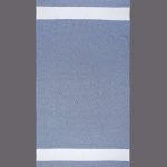 Pestemal nkp12 (90cm x 180cm) μπλέ ροαγιάλ SilkFashion