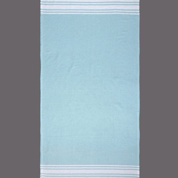 Pestemal nkp264 (90cm x 180cm) σιέλ SilkFashion