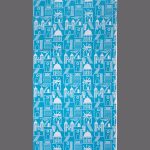 Pestemal nkp540 (90cm x 180cm) τυρκουάζ SilkFashion