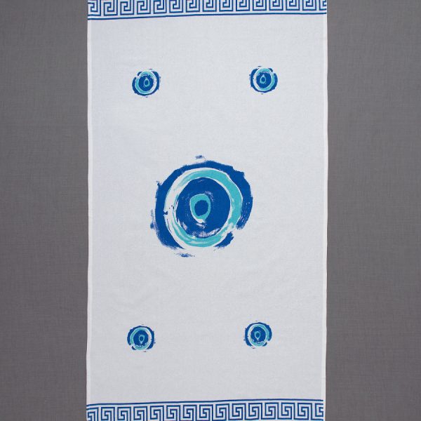 Pestemal nkp710 (90cm x 180cm) λευκό SilkFashion