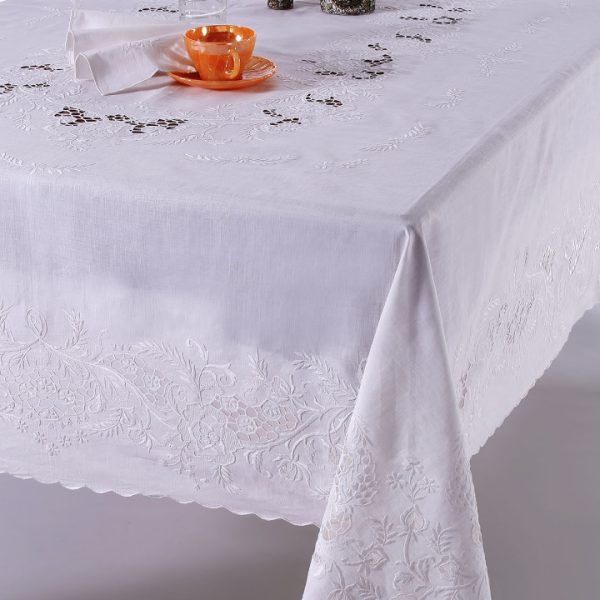 Χειροποίητο τραπεζομάντηλο NS168/1 (170cm x 270cm) SilkFashion