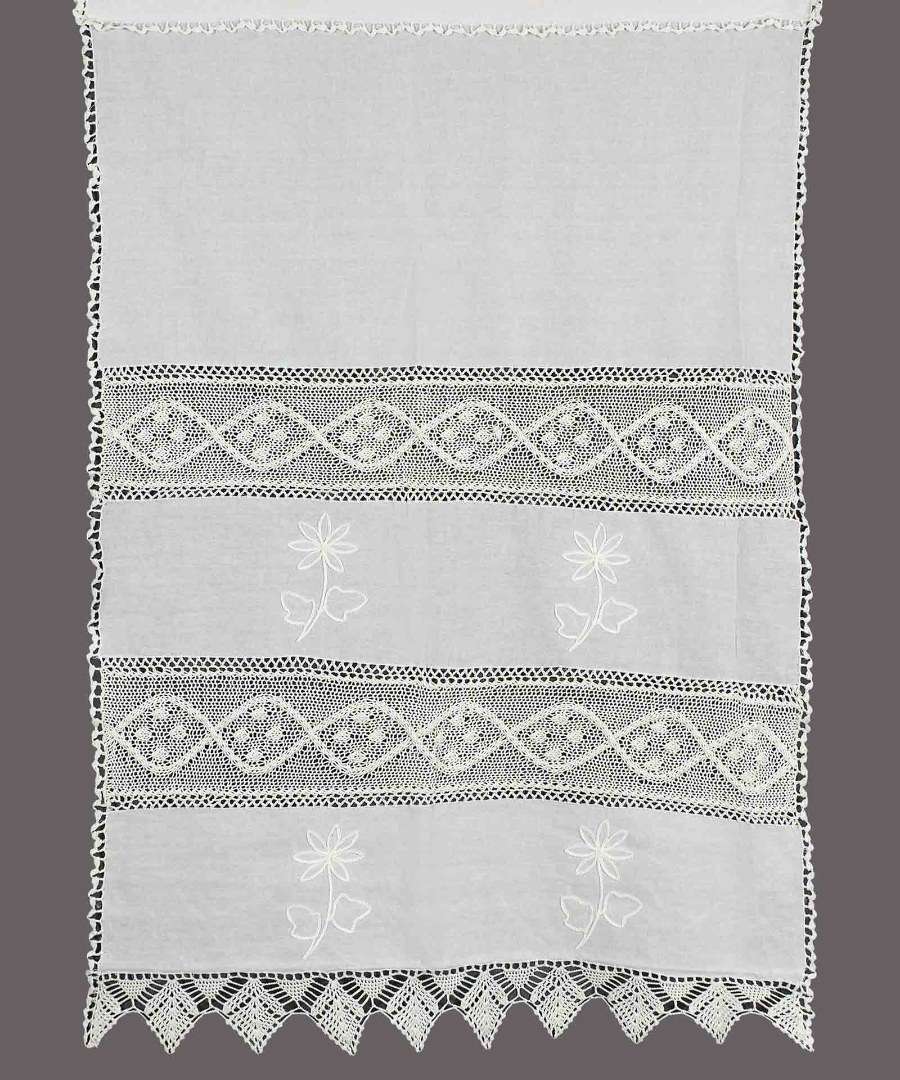 nt1-2leyko-1-1 κουρτίνα NT1-2 (120cm x 160cm) λευκό με τούνελ SilkFashion - Image 1