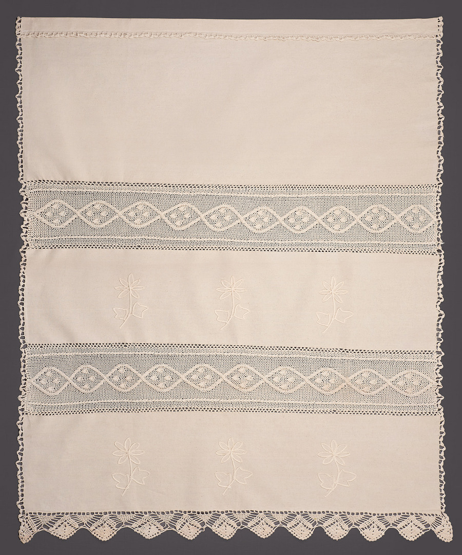 nt1-2mpez κουρτίνα NT1-2 (120cm x 160cm) ecru με τούνελ SilkFashion - Image 1
