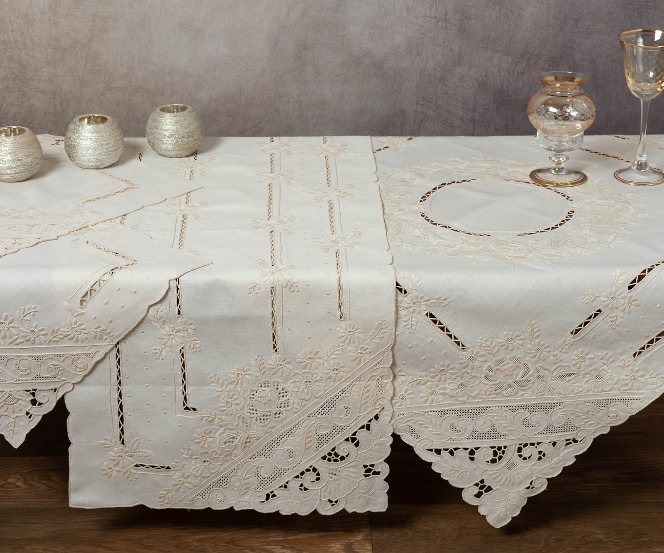 nx001mpez-2 Χειροποίητο πετσετάκι nx001 (60cm x 60cm) μπέζ SilkFashion - Image 1