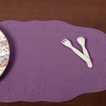 Τραβέρσα (55cm x 150cm) nx0115 μωβ SilkFashion