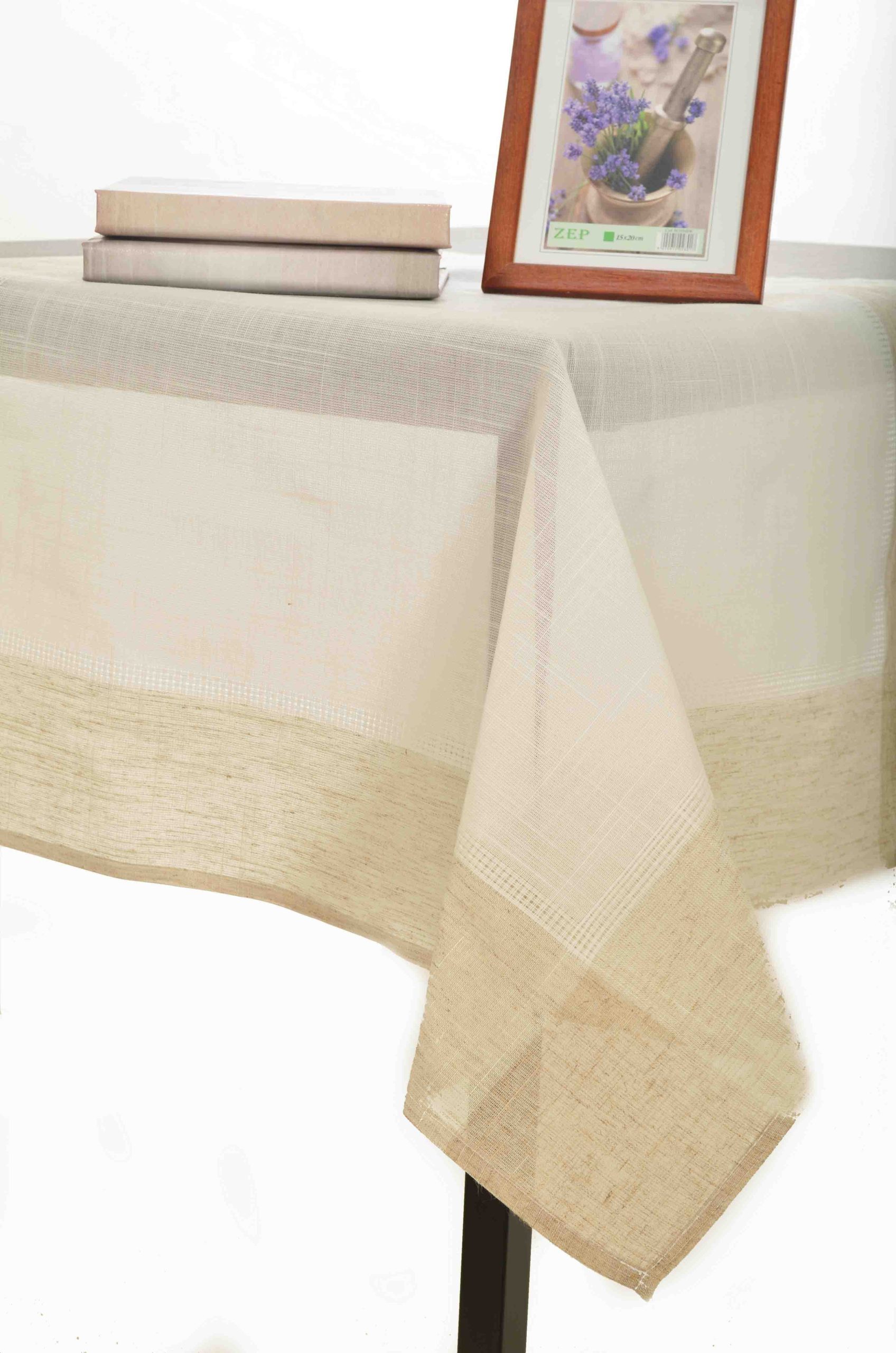 nx031ammou-10 τραπεζομάντηλα nx031 (175cm x 175cm) άμμου SilkFashion - Image 1