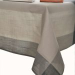 τραπεζομάντηλα nx031 (160cm x 250cm) σκούρο γκρί SilkFashion