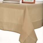 τραπεζομάντηλα nx031 (135cm x 135cm) μόκα SilkFashion