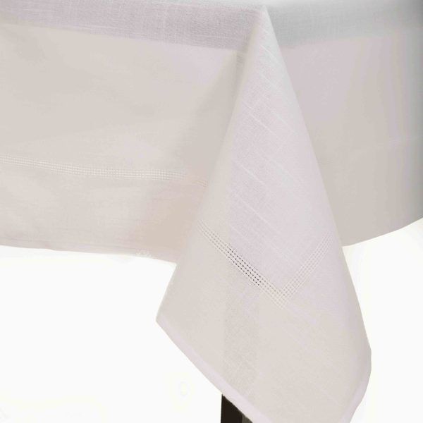 τραπεζομάντηλα nx031 (135cm x 175cm) λευκό SilkFashion