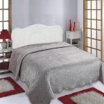 Κουβέρτα βελούδο με sherpa NX2211 (220cm x 240cm) beige SilkFashion