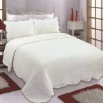 Κουβέρτα βελούδο με sherpa NX2211 (220cm x 240cm + 2x50cm x 70cm) ivory SilkFashion