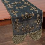 Τραβέρσα (40cm x 150cm) NX-58 Μαύρο SilkFashion