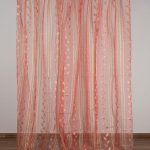 Κουρτίνα nx6105 (280cm x 300cm) με τρέσα ροδί SilkFashion