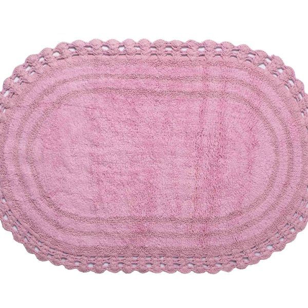 ΠΑΤΑΚΙ oval (100cm x 160cm) amethyst SilkFashion